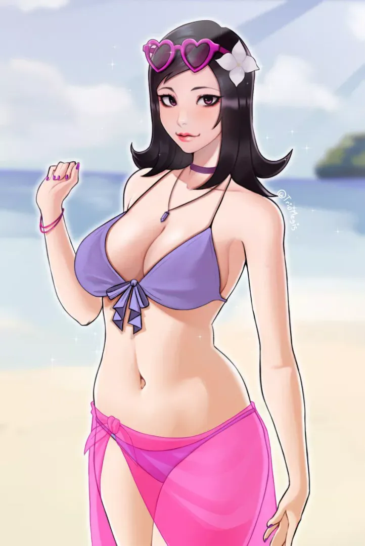 Maya beach day (triomegis)