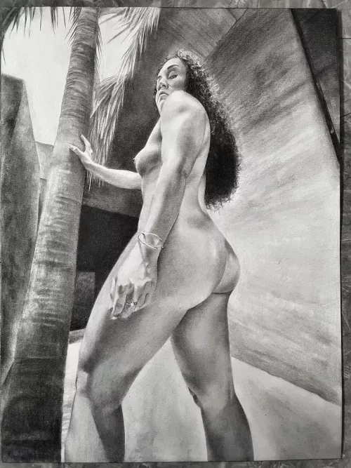 Maya - drawing by me