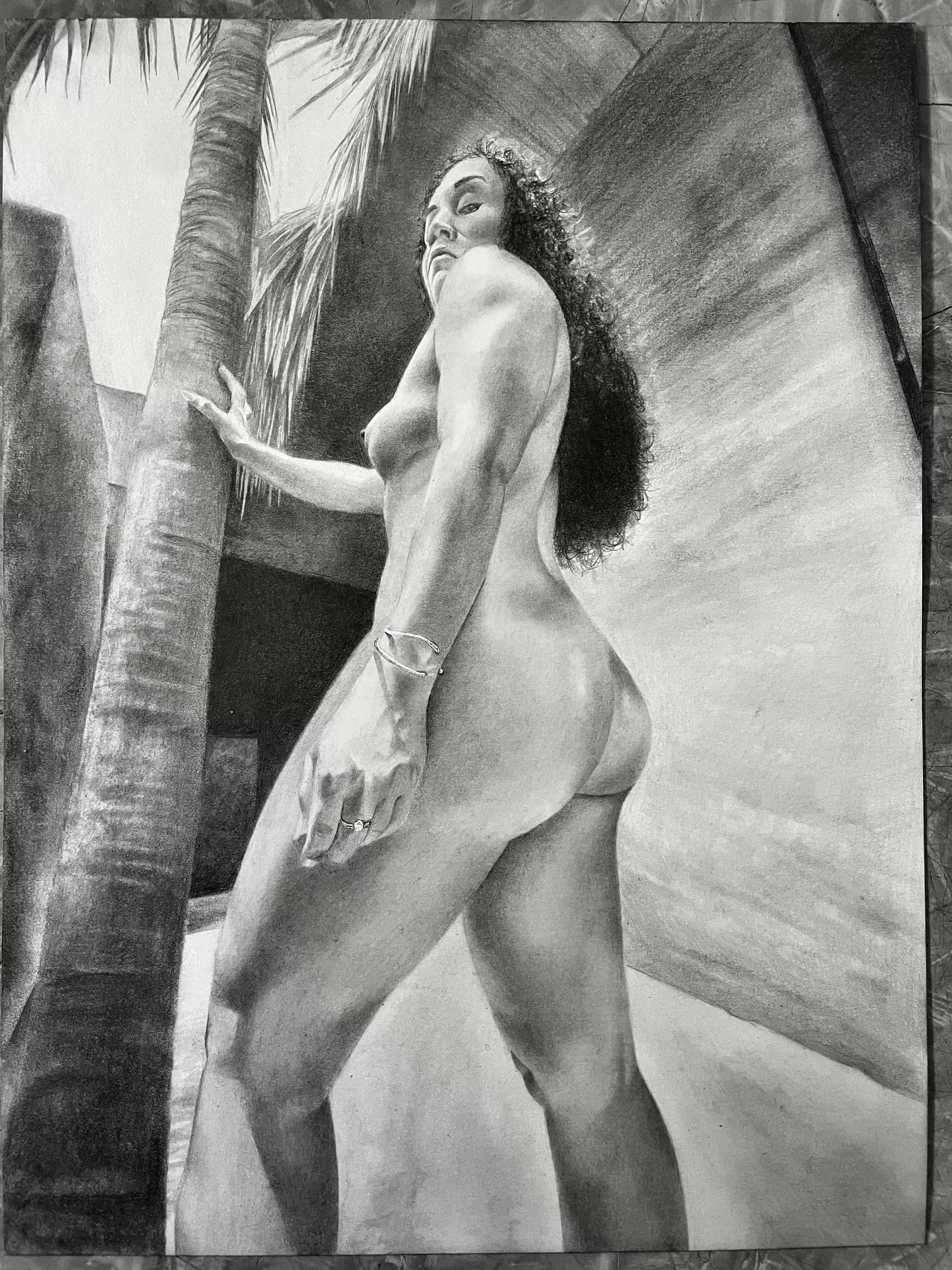 Maya - drawing by me