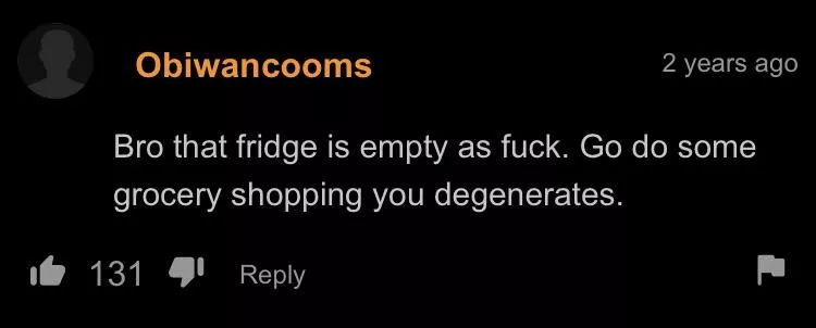 Maybe eat things OTHER than dick.