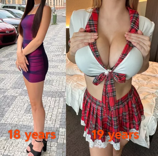 Me (18) vs Me (19)