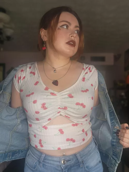 me and my cherries missed you clowns [F]