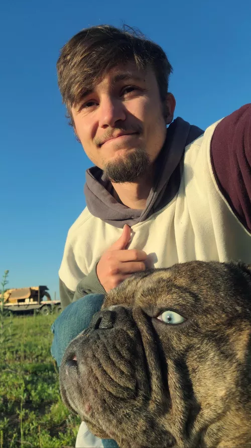 Me and my copilot.