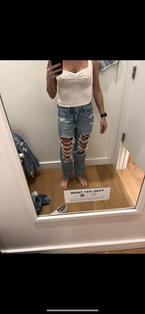 Me and my mom jeans