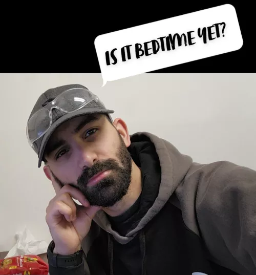 Me as soon as I get to work