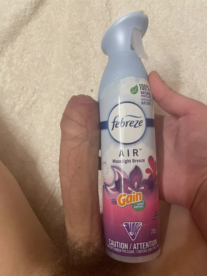 Me vs a can of febreze