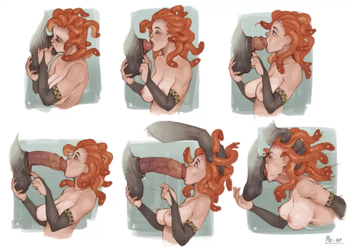 Medusa and the Minotaur (Po-ar) 