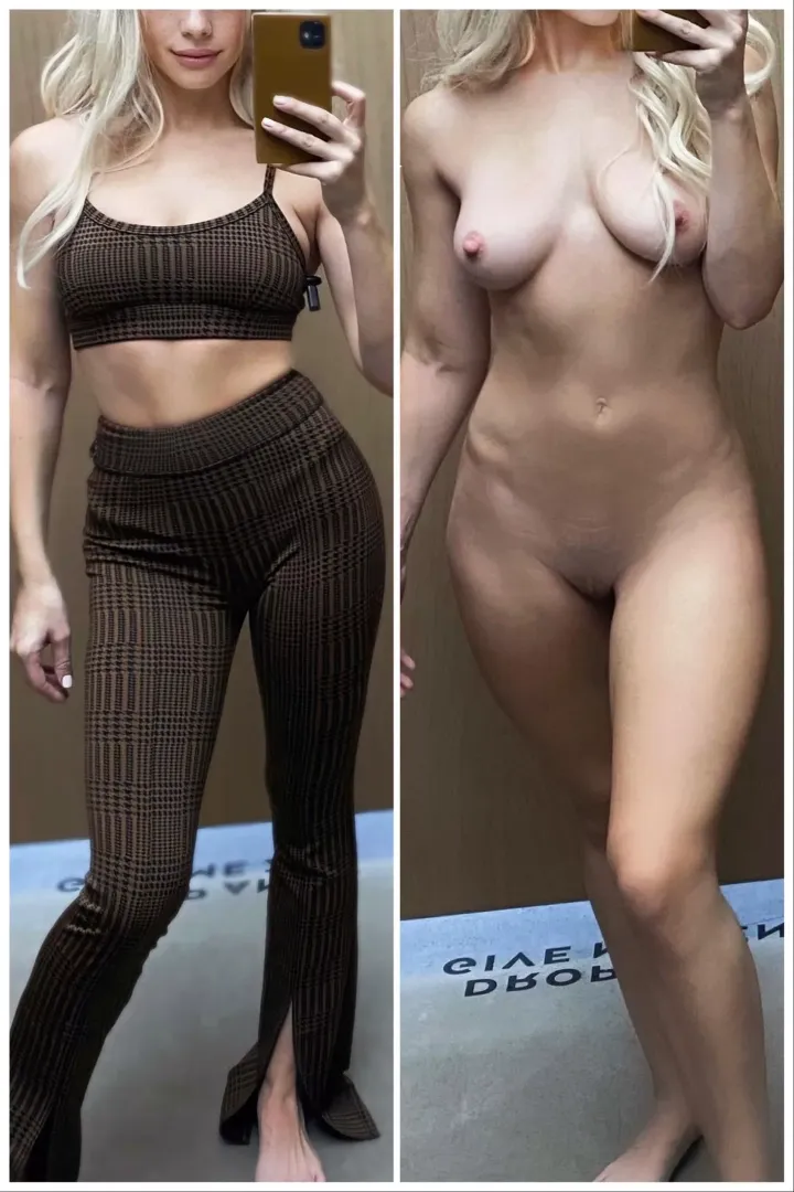 Meet me in the dressing room 😋