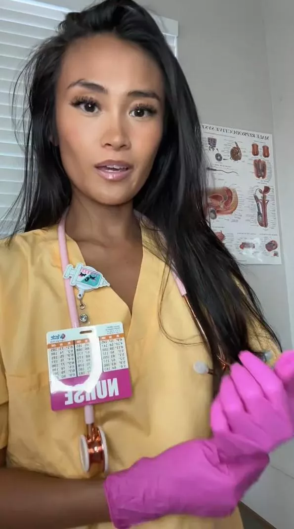 Meet me in the exam room and be gentle 🤭👩‍⚕️