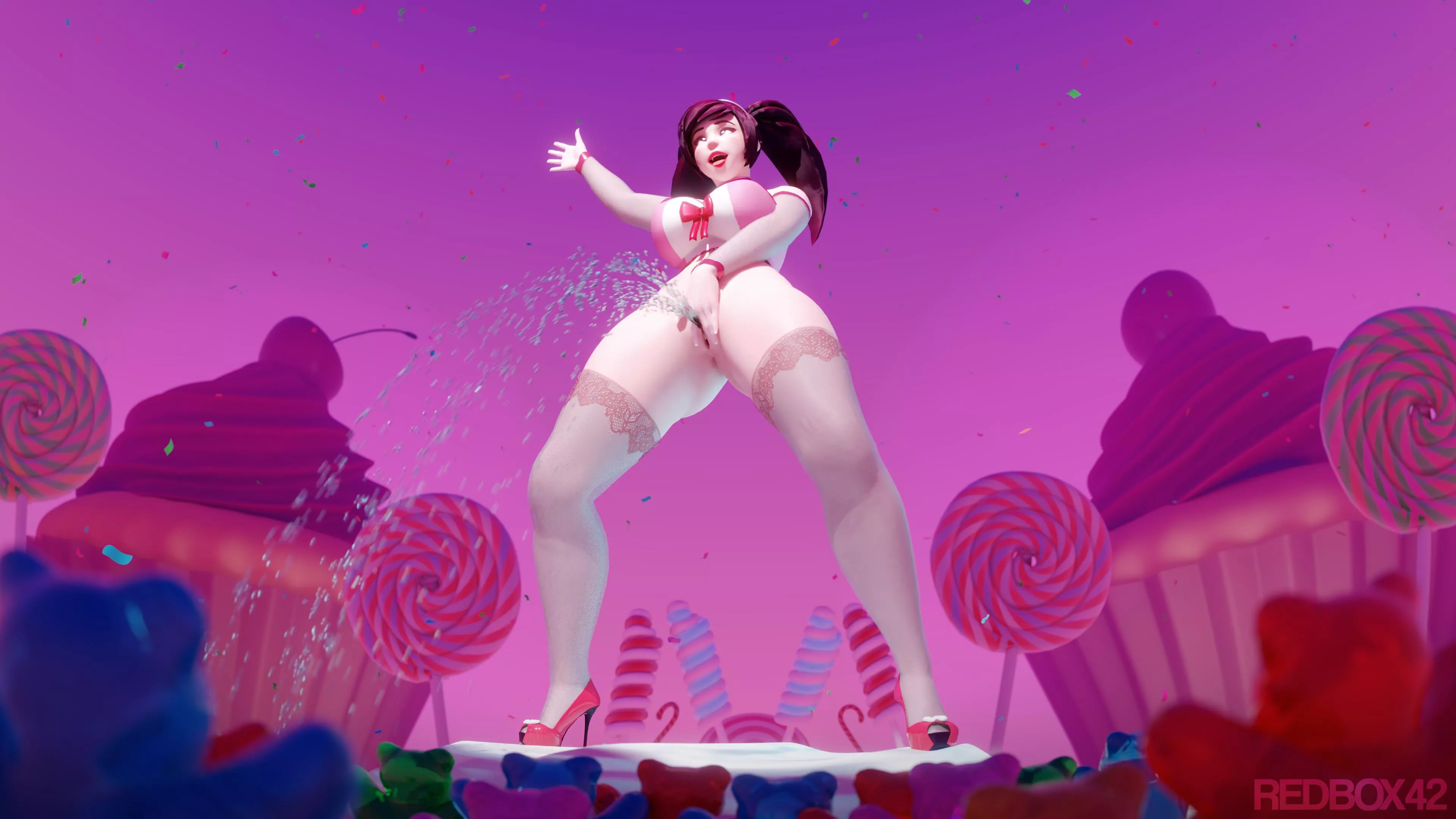 Mei's show at Candyland festival😋