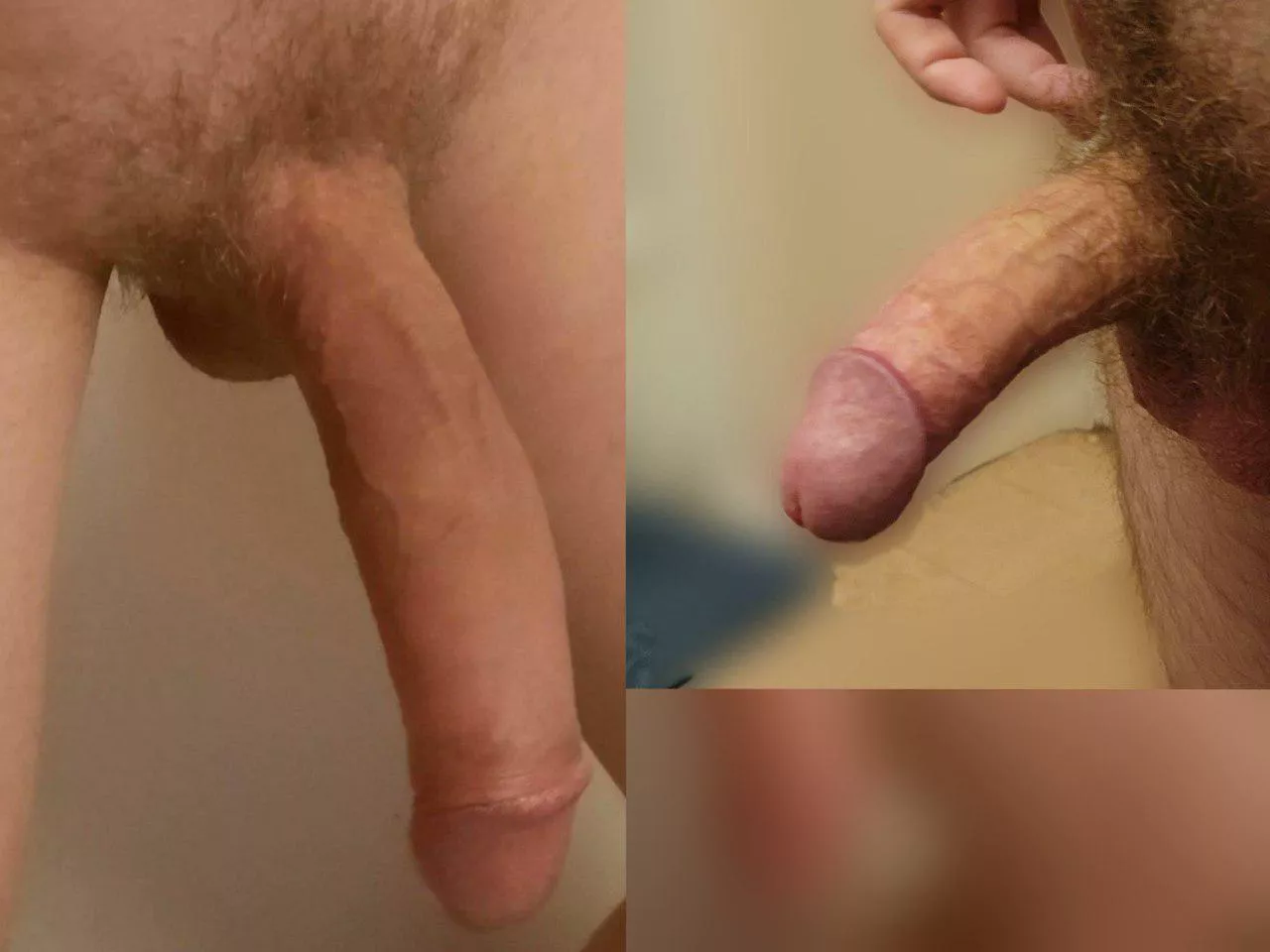 Me(left) vs. u/RethronedEmperor compared 😁 Just a bit of difference, right?