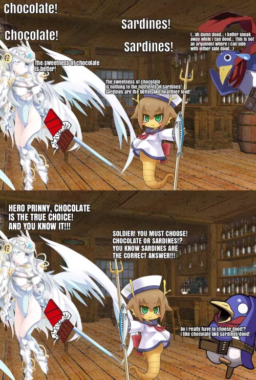 Memes while waiting for the full version of Paradox 3 (20 DAYS LEFT): Chocolate or Sardines?
