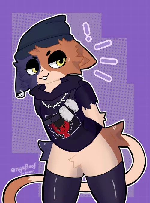 Meow skulls [@nyafloof on twitter]