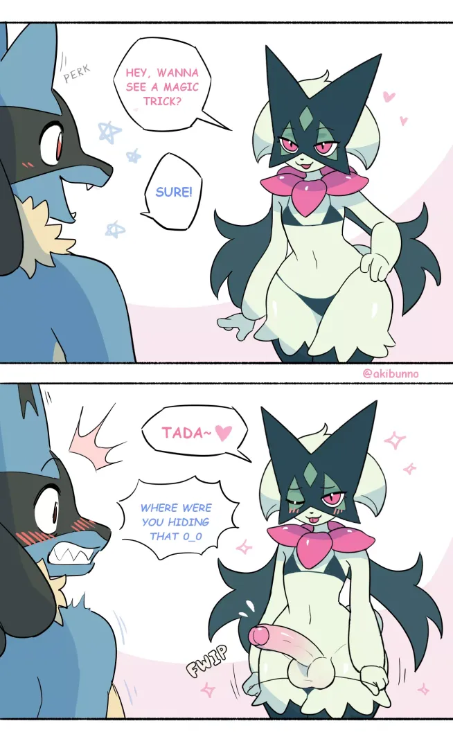 Meowscarada's magic show pt.1 [MM] (Akibun)