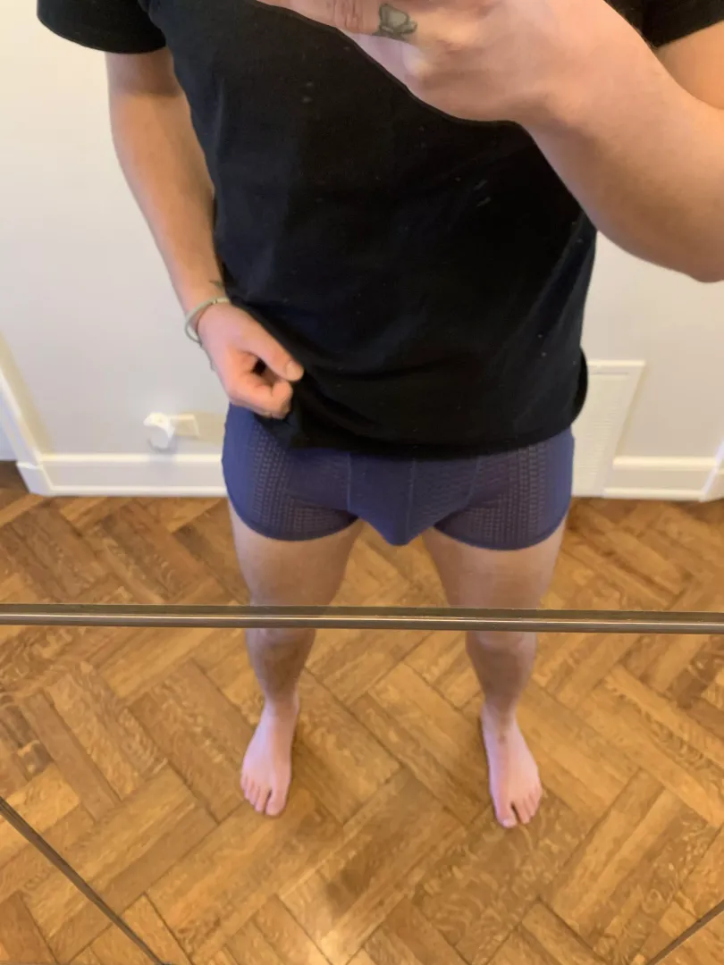 Mesh boxers today !