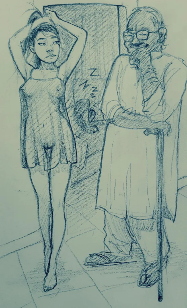 met FIL late at night by Redbloxs