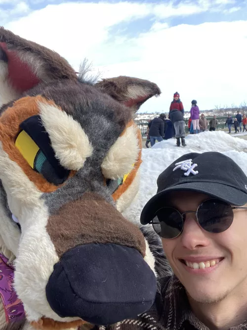 Met my first furry today in Quebec