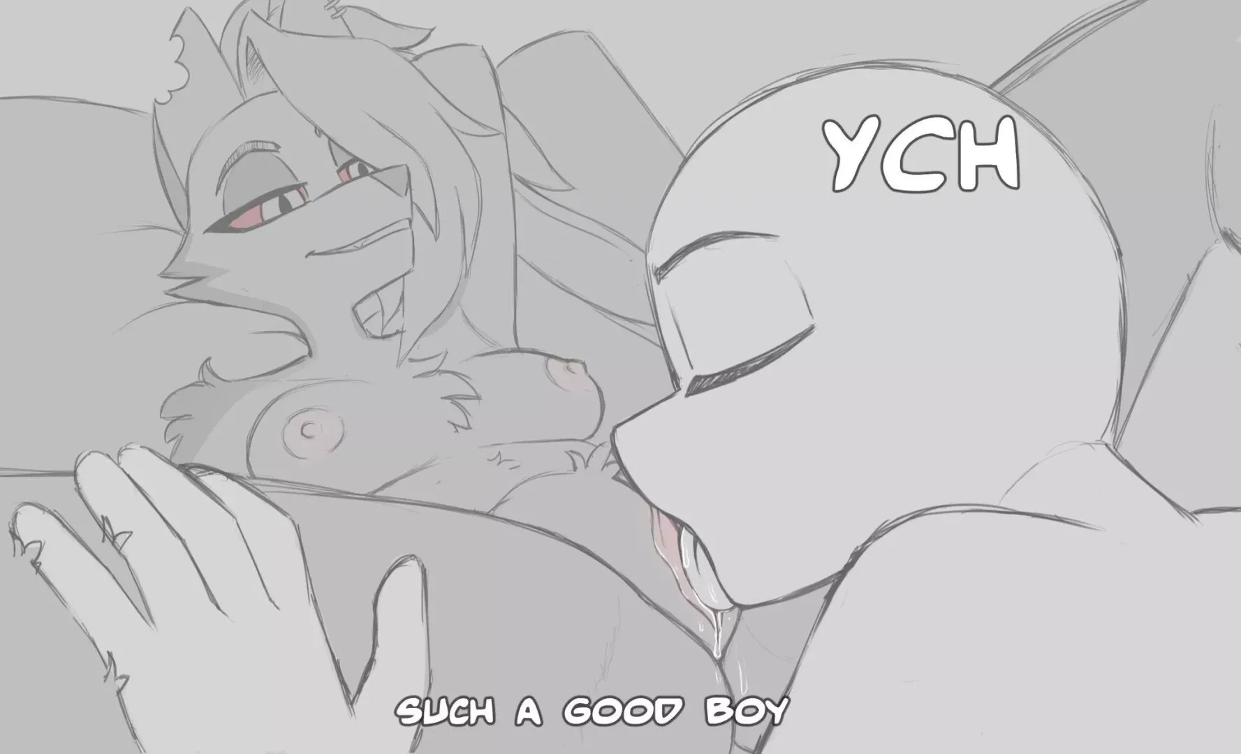 [MF] A delicious meal YCH, art by me (xXBluessinbinXx)