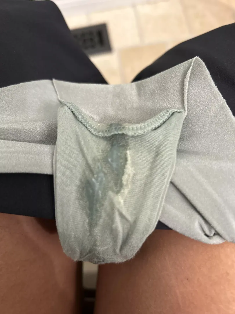 Mid day panty soak!
