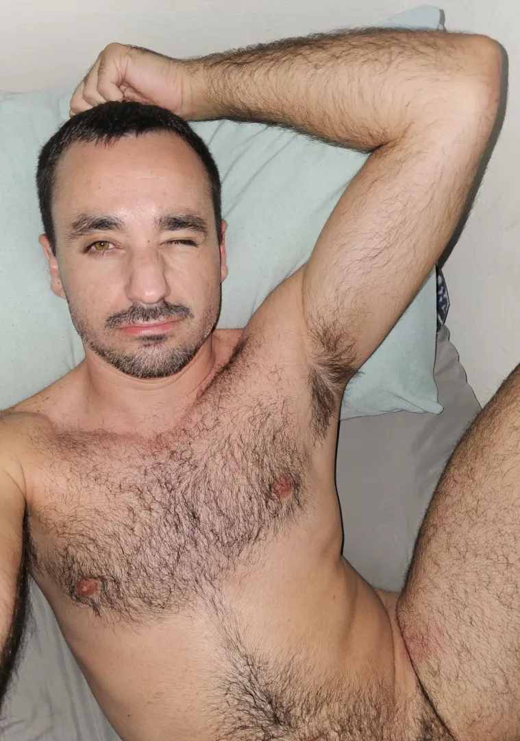 Middle of the night. Trying not to be blinded by the flash