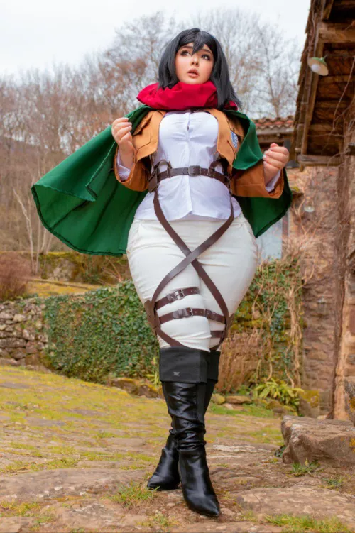 Mikasa Ackerman from Attack on Titan by Bunnie_wifey