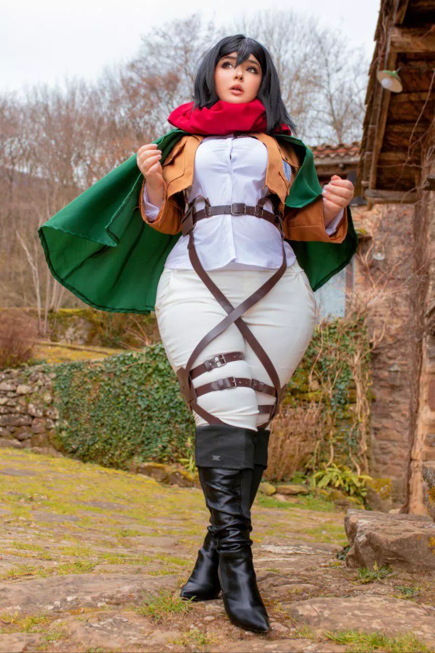 Mikasa Ackerman from Attack on Titan by Bunnie_wifey