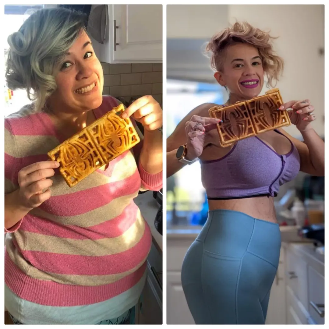 MILF Bimbo still makes waffles (850ccs)