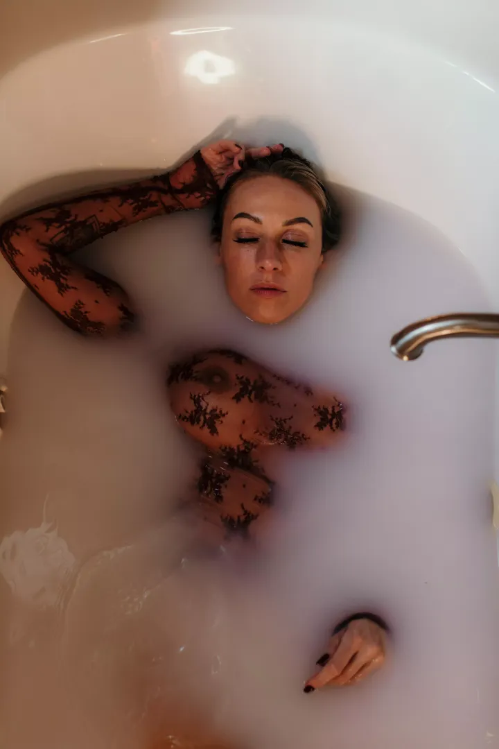 Milk baths and lace.
