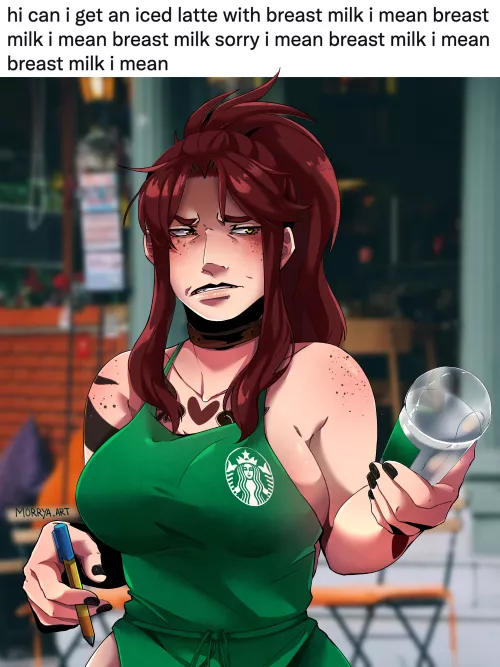 Milk latte (Morryaart)[original]