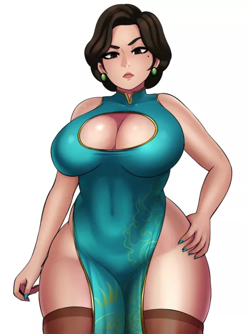 Ming Lee standing ever so tall (NowaPLS)