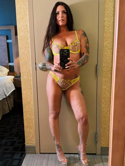 Mirror, mirror on the wall. Who’s the sexiest MILF of all 48F