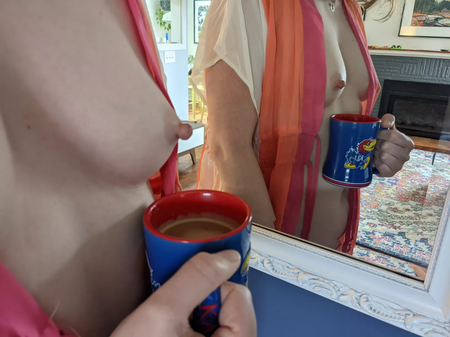 Mirror mirror on the wall...who has perkiest...um...coffee of them all...