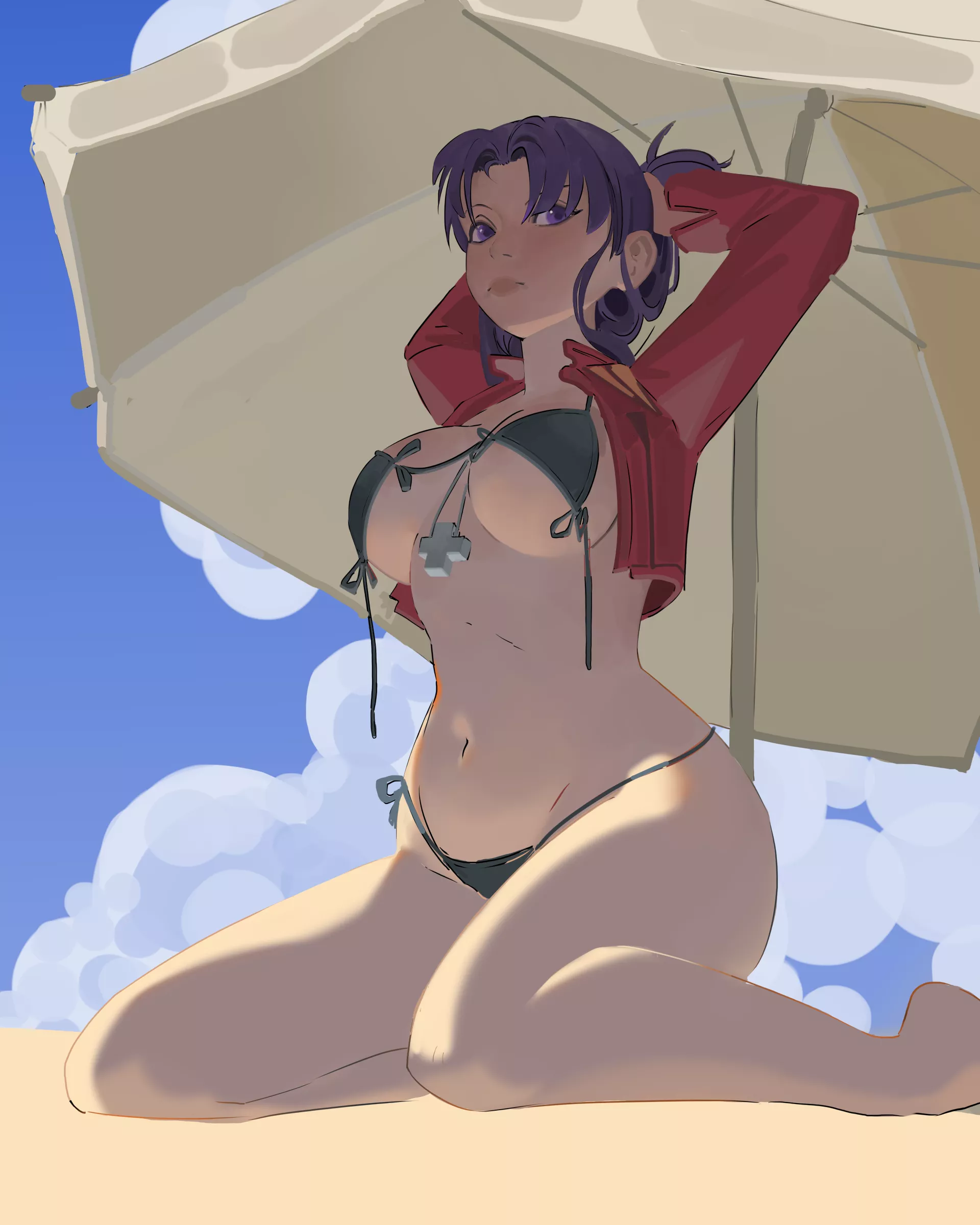 misato from evangelion