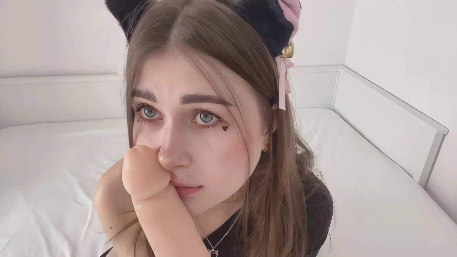 Miss a real cock