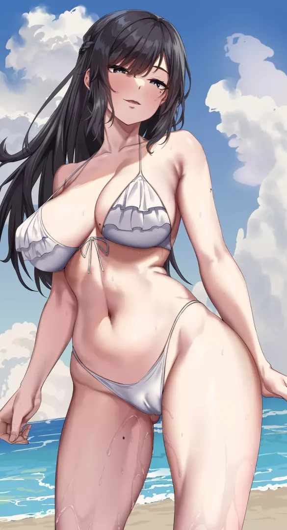 Miyamae Shiho on a blistering heat day (JackDempa) [Original]