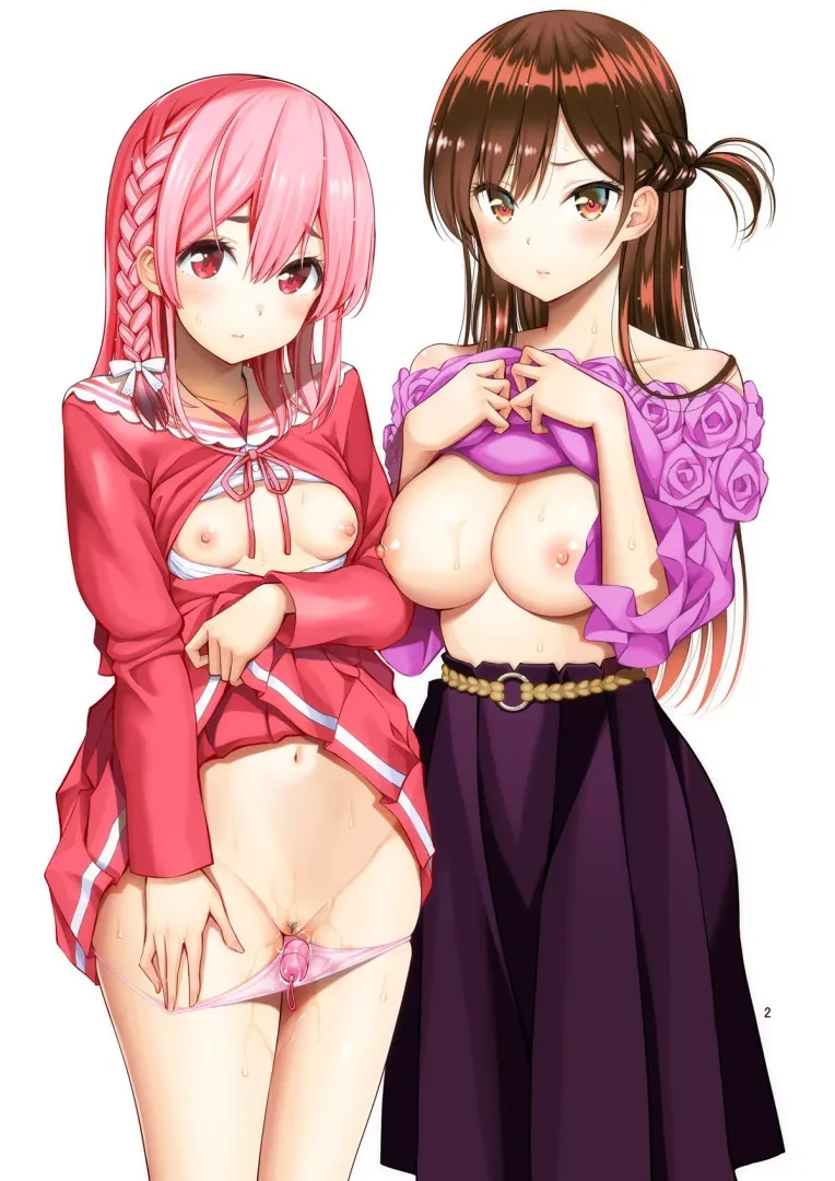Mizuhara and Sumi [ Rent a Girlfriend ] (Yahiro Pochi)