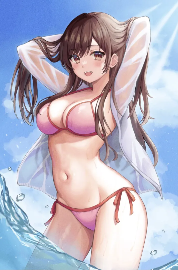 Mizuhara In The Water (Rent A Girlfriend)