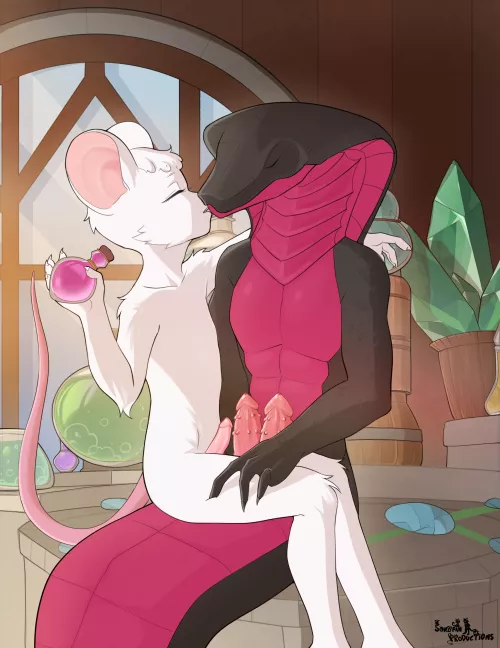 [MM] Rat having fun with his assistant (Art by me)