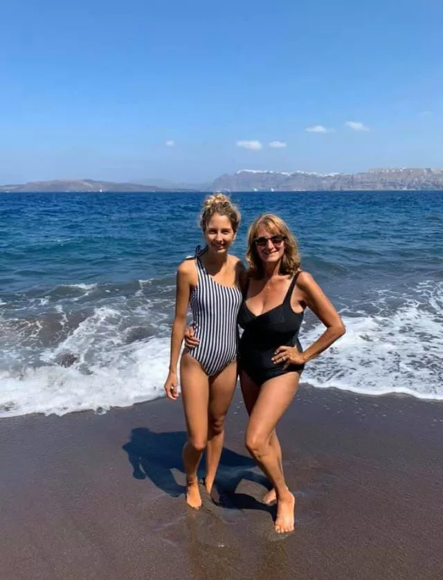 Mom and daughter