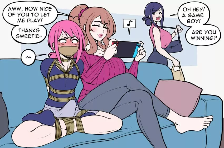 Mommy's turn with the 