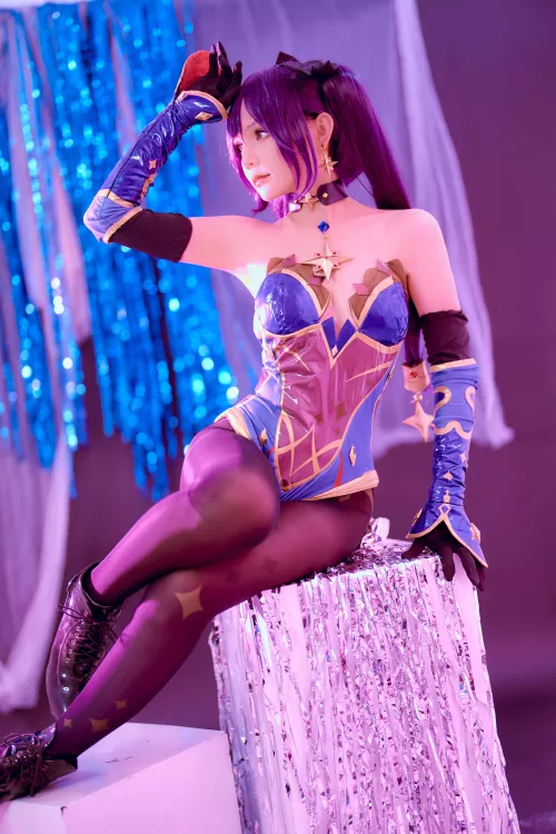 Mona (Genshin Impact) by Joyce Lin2x