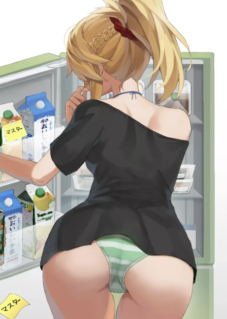 Mordred looking for food