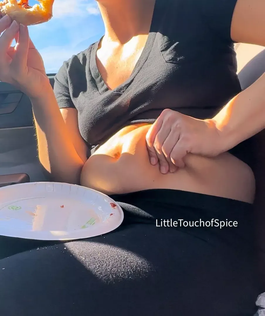 More mom belly for you to grab