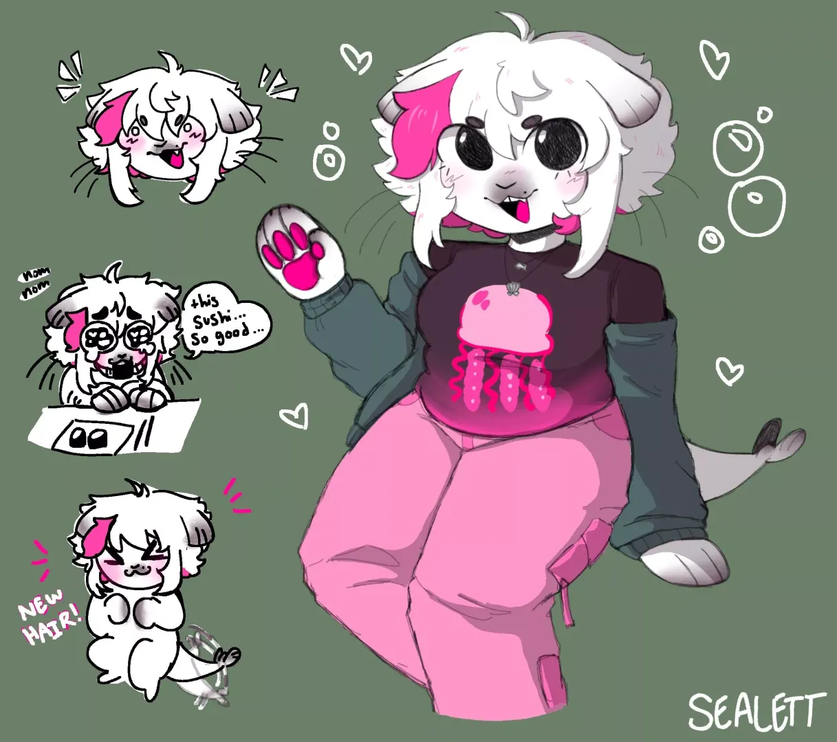 More of my seal fursona