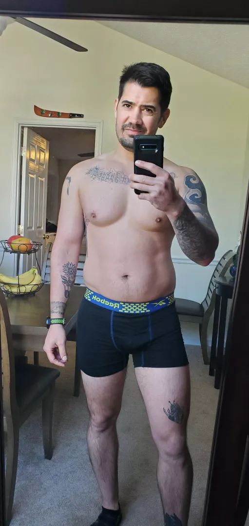Morning bulge:)