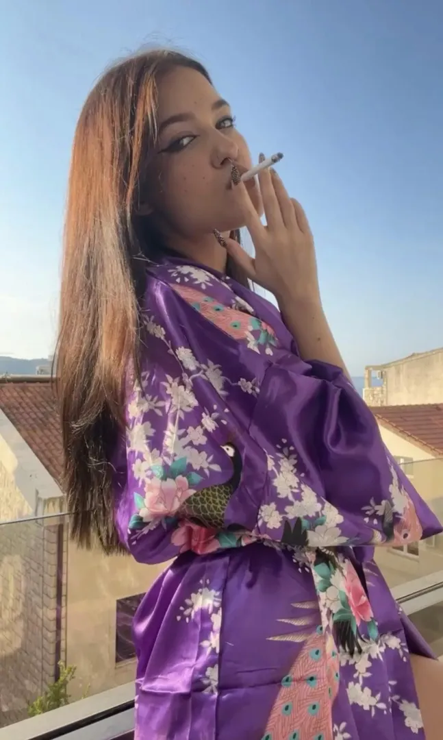 morning cig😍