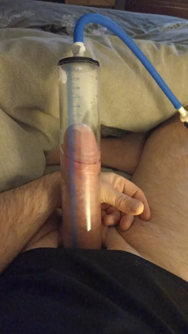 Morning pumping session
