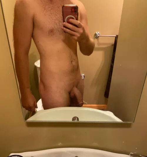 Morning softie before taking a shower