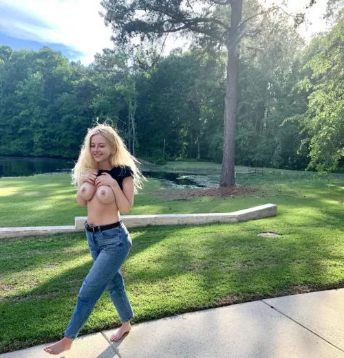 Morning walk at the park