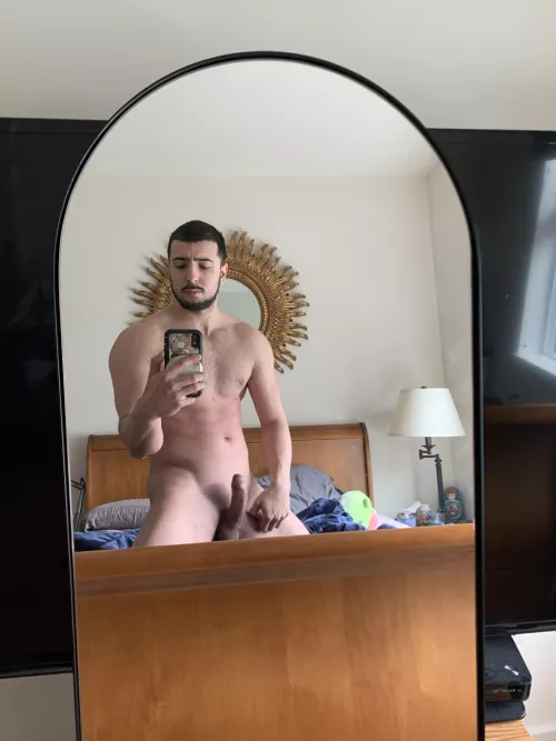 Morning wood needing a remedy